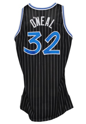 1995-96 Shaquille ONeal Orlando Magic Game-Used Road Jersey