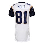 2005 Torry Holt St. Louis Rams Game-Used & Autographed Road Jersey (JSA • Provagroup)