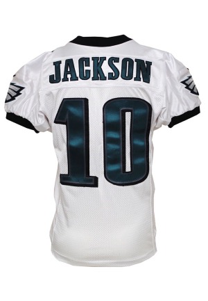 2013 DeSean Jackson Philadelphia Eagles Game-Used Road Jersey (NFL PSA/DNA)