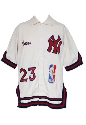 1981-82 Mo Lucas New York Knicks Warm-Up Jacket