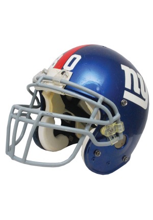 2004 Jeremy Shockey New York Giants Game-Used Helmet
