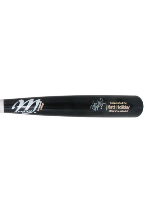 7/27/2007 Matt Holliday Autographed Professional Model Bat (JSA • PSA/DNA)