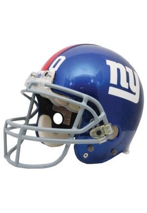 2003 Brian Mitchell New York Giants Game-Used Helmet