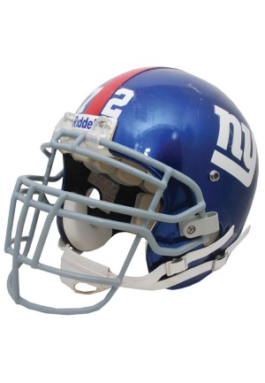2006 Osi Umenyiora New York Giants Game-Used Helmet