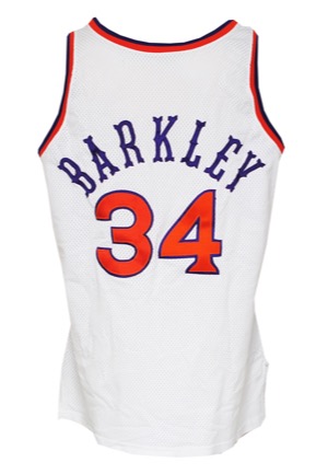1992-93 Charles Barkley Phoenix Suns TBTC Game-Used Home Jersey (Photomatch • MVP Season • Great Provenance)