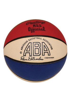 1975-76 Original ABA Dave DeBusschere Basketball (Mint)