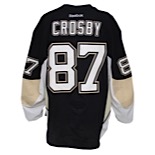 2013 Sidney Crosby Pittsburgh Penguins Game-Used Home Jersey (Photomatch • JerseyTRAK • Team LOA • 26 Points)
