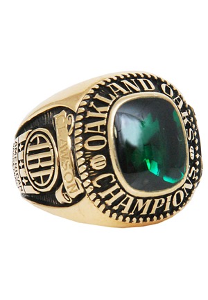 1969 John Clawson ABA Oakland Oaks Championship Players Ring (Clawson LOA • Mint • Extremely Rare)
