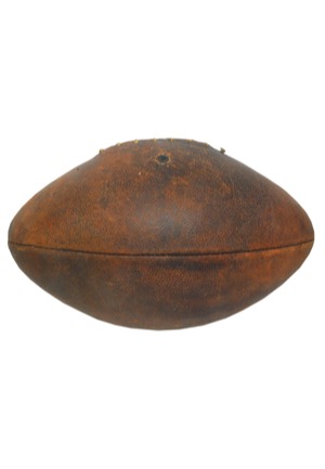 Vintage Leather Footballs – Circa 1915 Goldsmith, Circa 1915 Melon-style & 1920s Spalding J5-V (3)