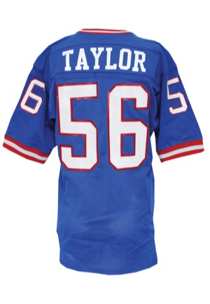 1988 Lawrence Taylor New York Giants Game-Used Home Jersey