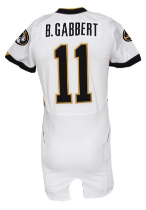 2010 Blaine Gabbert University of Missouri Tigers Game-Used Jersey (Obtained Directly from the School)