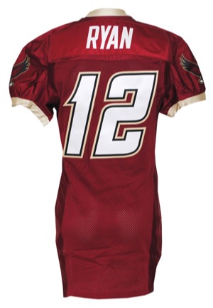 2006 Matt Ryan Boston College Eagles Game-Used Home Uniform (2)(Obtained Directly from BC Staffer)