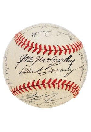 High-Grade 1944 New York Yankees Team Signed Official American League Baseball (Full JSA & Full PSA/DNA LOAs • Mint)