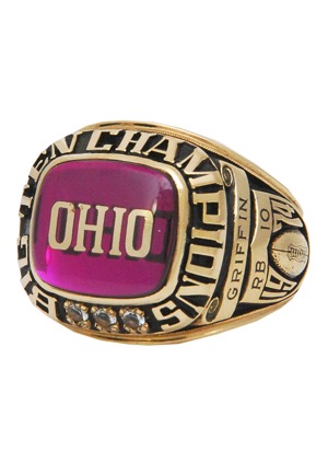 1974 Griffin Ohio State University Buckeyes Big Ten Championship Ring (Salesman’s Sample)