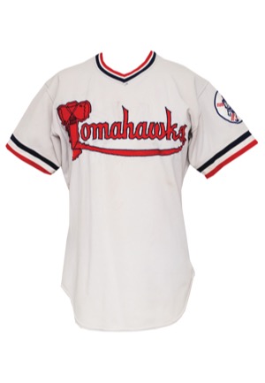 1974 Dave Duncan Cleveland Indians Game-Used Road Jersey