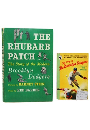 1949 & 1954 Brooklyn Dodgers Paperback Books (2)