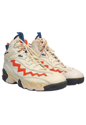 Patrick Ewing New York Knicks Game-Used Sneakers