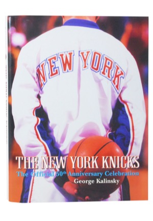 New York Knicks Multi-Signed Hardcover Books (3)(JSA)