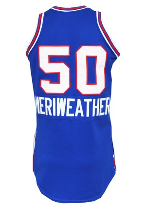 Circa 1980 Joe Meriweather Kansas City Kings Game-Used Road Jersey
