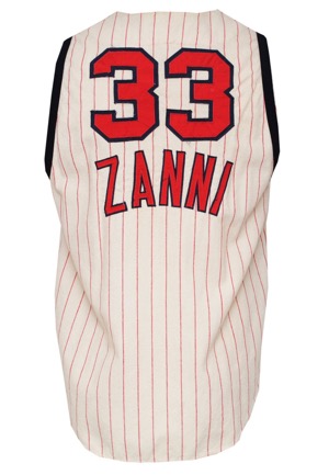 1966 Dom Zanni Cincinnati Reds Game-Used Home Flannel Uniform (2)(Rare Style) 