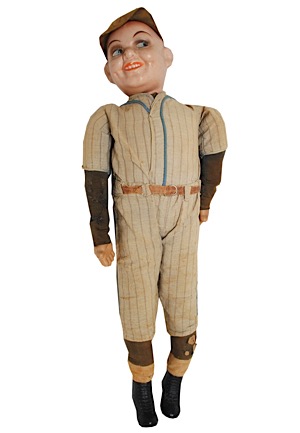 Circa 1930s Sterling Babe Ruth New York Yankees Doll