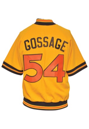 1984 Goose Gossage San Diego Padres Autographed Warm-Up Top (JSA)