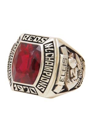 1970 Sammy Ellis Cincinnati Reds National League Championship Coaches Ring