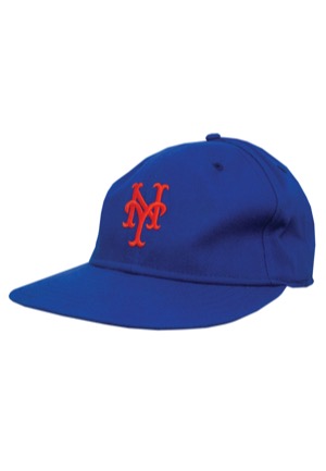 Circa 1988-89 New York Mets Game-Used Cap Attributed to Gary Carter