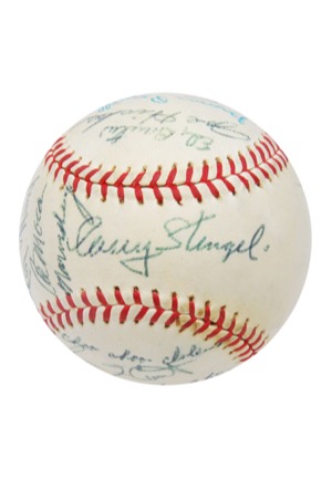 1963 New York Mets Team-Signed Baseball (JSA)