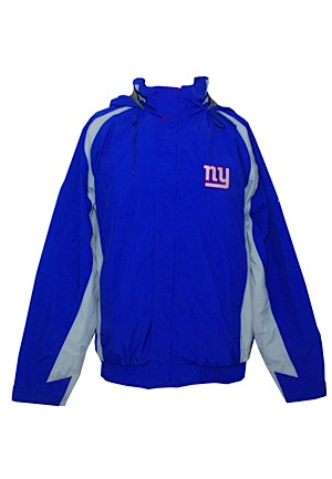 2000s New York Giants Coaches Worn Jacket Attributed to Tom Coughlin