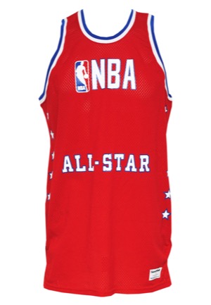 1985 NBA All-Star Game Blank Red Jersey