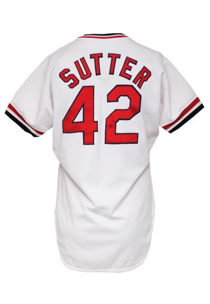 1984 Bruce Sutter St. Louis Cardinals Game-Used Home Jersey (Rolaids "Relief Man of the Year")