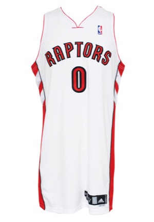 2009-10 Marco Belinelli Toronto Raptors Game-Used Home Jersey