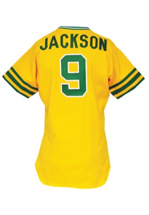 1980 Reggie Jackson Oakland Athletics Alternate Game Jersey