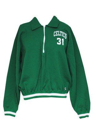 Mid 1980s Cedric Maxwell Boston Celtics Worn Warm-Up Jacket