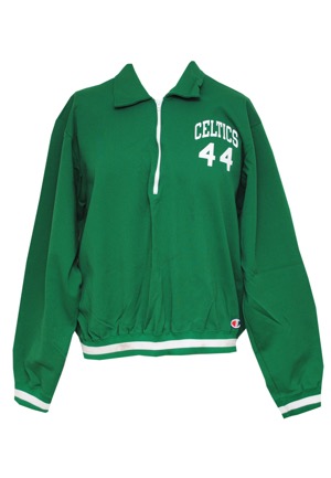 Mid 1980s Danny Ainge Boston Celtics Worn Warm-Up Jacket