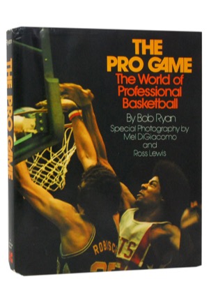 1975 "The Pro Game: The World of Professional Basketball" Multi-Signed Hardcover Book (JSA • 29 Sigs & 15 HoFers)