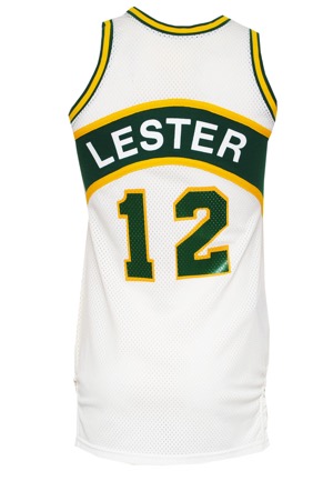 1986–87 Ronnie Lester Seattle SuperSonics Preseason Game-Used Jersey (Possible Last Jersey Ever Worn By Lester • Sourced From Equipment Manager)