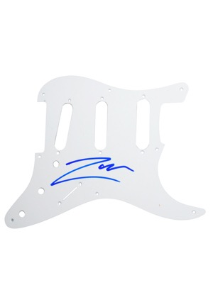 Rob Zombie Signed Fender Stratocaster Pickguard (JSA)