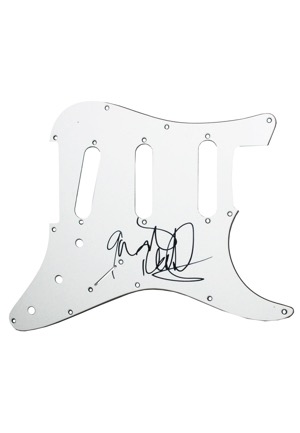 Gavin Rossdale Signed Fender Stratocaster Pickguard  (JSA)