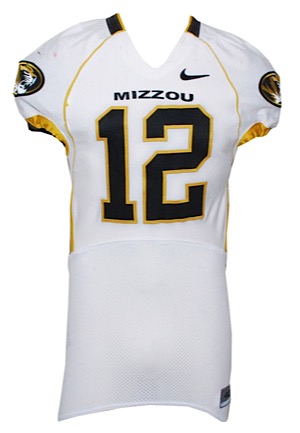 10/31/2009 Sean Weatherspoon University of Missouri Tigers Game-Used Uniform (2)(Repairs • Unwashed • Sourced From The School)