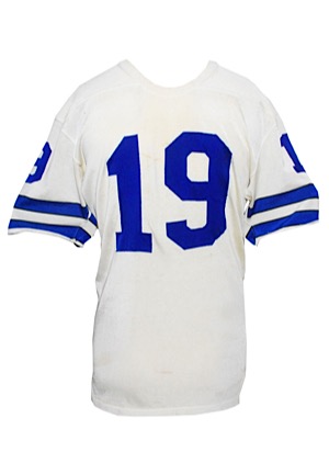 Early 1970s Dallas Cowboys #19 Vintage Durene Jersey 