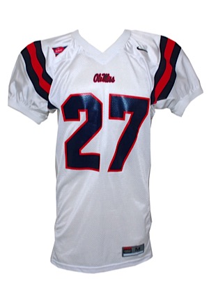 2004 Brandon Jacobs University of Mississippi (Ole Miss) Rebels Game-Used Jersey (Sourced Directly from the School)