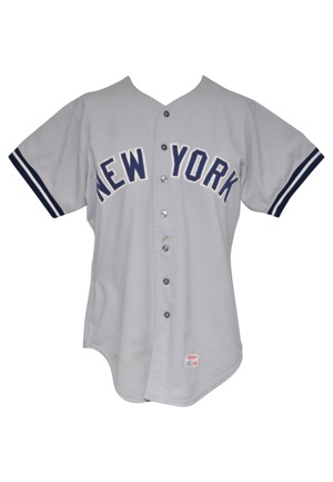 1978 Lou Piniella New York Yankees Game-Used Road Uniform (2)(Championship Season)
