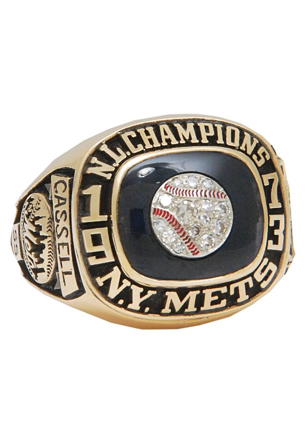 Lot Detail - 1973 New York Mets National League Championship Ring (Rare)