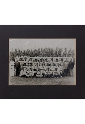 1939 New York Yankees Original Team Wire Photograph (Championship Season)