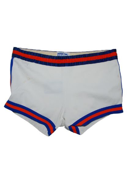 1973-74 New York Knicks Game-Used Home Trunks Attributed to Willis Reed