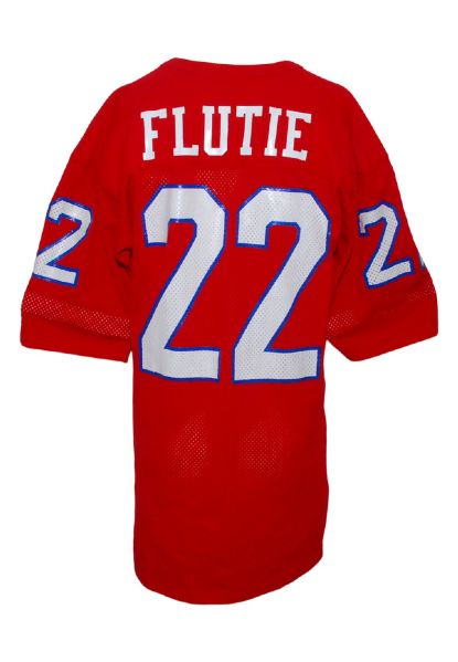 1985 Doug Flutie USFL New Jersey Generals Game-Used Home Jersey (Rare • Repairs)