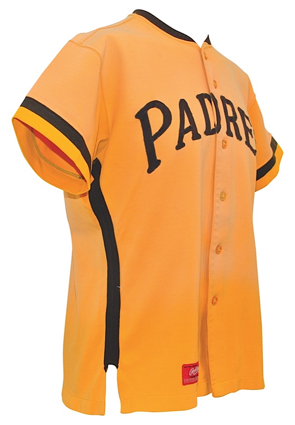 Lot Detail - 1973 Dave Winfield San Diego Padres Rookie Game-Used Home  Jersey (Padres Executive LOA • Apparent Photo-Match)
