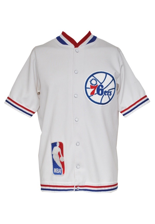 Lot Detail - 1983-84 Philadelphia 76ers Warm-Up Suit Attributed to ...